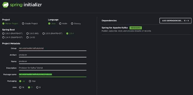 Consumer Initialisation