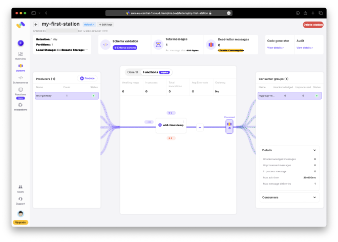 Testing and attaching a function